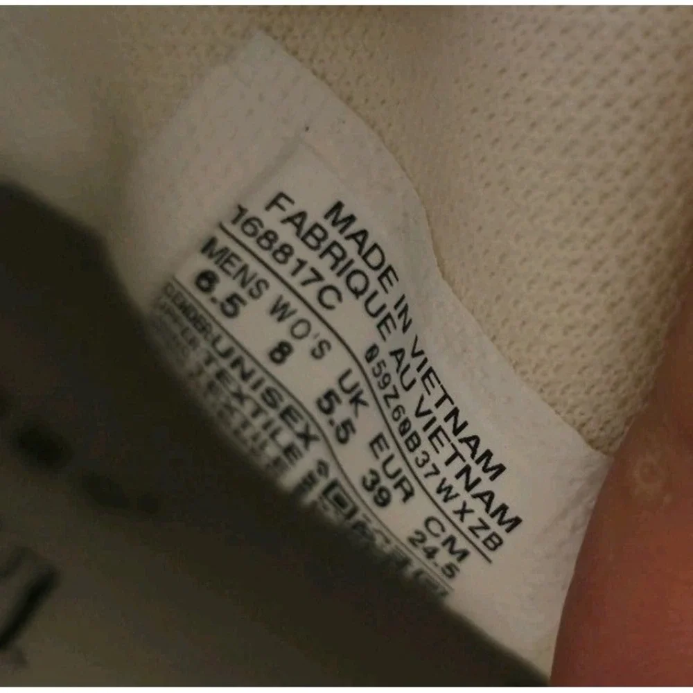 Converse Run Star Hike Low Top White Canvas Platform Sneakers 168817C Womens 8 - Picture 9 of 9